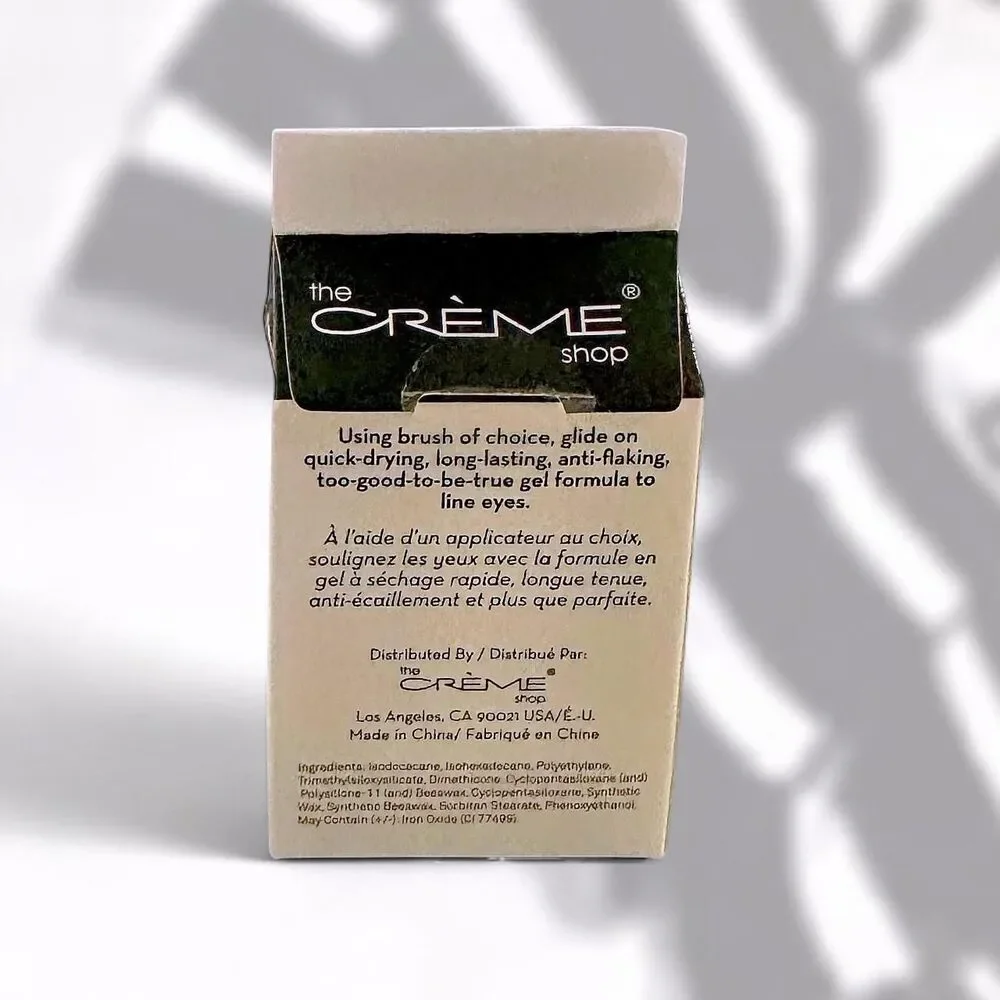 The Creme Shop Creamy Gel Eyeliner (Black)